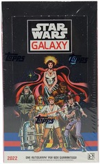 2022 Topps CHROME Star Wars Galaxy Hobby Box